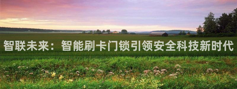 金年会体育平台：智联未来：智能刷卡门锁引领安全科技新时代