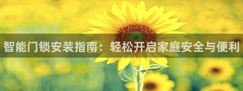 金年会官方客服电话：智能门锁安装指南：轻松开启家庭安全与便利