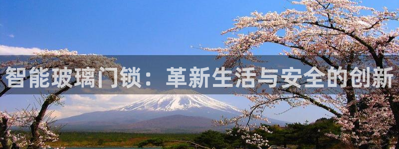 jinnian金年会：智能玻璃门锁：革新生活与安全的创新