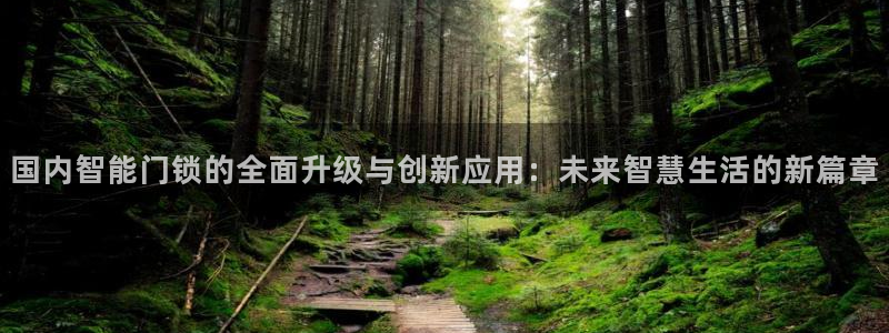 金年会国际：国内智能门锁的全面升级与创新应用：未来智慧生活的