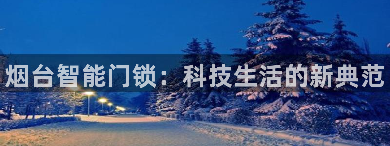 金年会在线：烟台智能门锁：科技生活的新典范