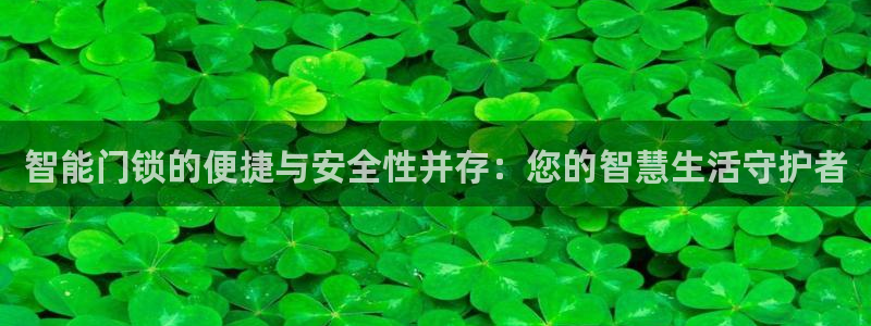 金年会中国金年会登录：智能门锁的便捷与安全性并存：您的智慧生