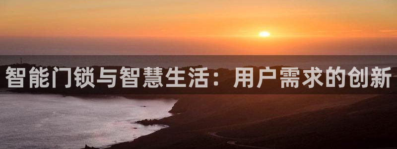 金年会平台是真的吗：智能门锁与智慧生活：用户需求的创新