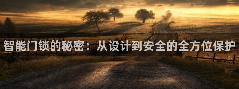 金年会ios下载：智能门锁的秘密：从设计到安全的全方位保护