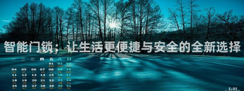 金年会官方网站：智能门锁：让生活更便捷与安全的全新选择
