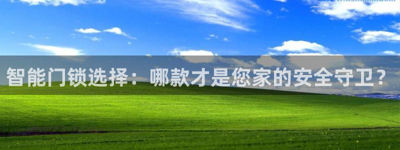 金年会：智能门锁选择：哪款才是您家的安全守卫？
